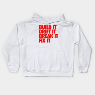 Drift Car Owner Kids Hoodie